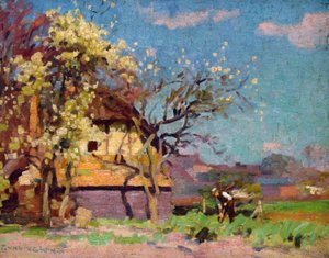 Spring (olja på duk)