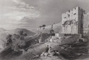 The Golden Gate, Jerusalem (gravyr)