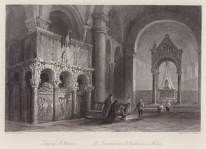 St Ambrosius grav (gravyr)
