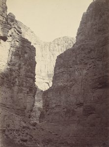 Limestone Walls, Kanab Wash, Coloradofloden, 1872.
