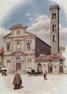 All Saints, Florens (färg litho)