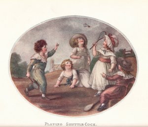 Spelar skyttelcock, 1906