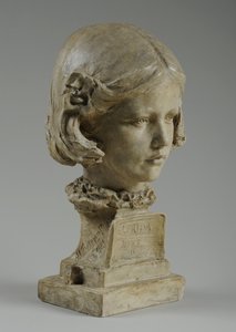 Byst av Elfrida Thornycroft, 1909