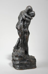 Maquette for The Kiss, c.1916 (målad gips) (se även 440229)