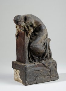 Maquette for the Figure of Grief (plasticine) (se även 440342)
