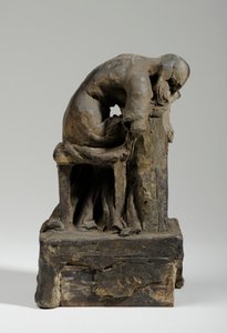 Maquette for the Figure of Grief (plasticine) (se även 440343)