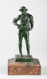 The Mower, ca 1884 (vax) (se även 440210)