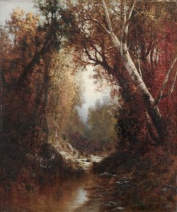 Höstscen i Adirondacks, 1877.