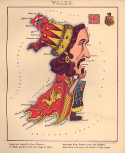 Geographical fun - being humoristic outlines of various countries, with an introduction and descriptive lines LOC 84675540-8 av William Harvey