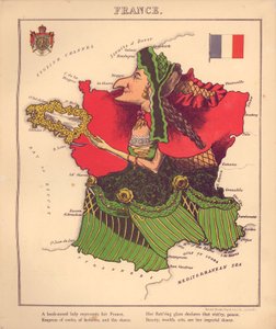 Geographical fun - being humoristic outlines of various countries, with an introduction and descriptive lines LOC 84675540-10 av William Harvey