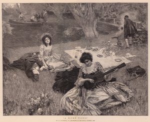En flodpicknick