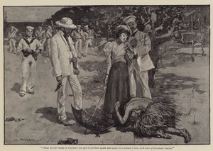Illustration till A Triumph of Civilisation, av Grant Allen av William Hatherell