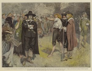 Illustration för The Vengeance of Dungarvan, av E Lester Arnold (chromolitho)