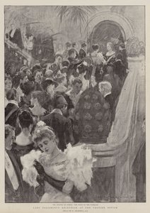 Lady Salisburys mottagning på utrikeskontoret av William Hatherell