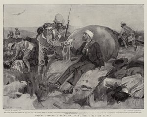 Majuba hämnades, en scen på Talana Hill efter slaget