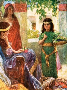 Naamans hustrus lilla tjänarinna av William Hatherell