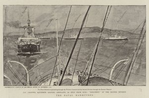 Manövrerna i flottan av William Hatherell