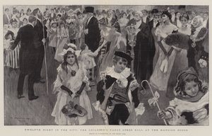 Twelfth Night in the City, barnens finklänningsbal på Mansion House