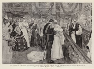 Med denna ring I Thee Wed!