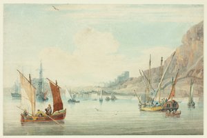 Utsikt över Tejo av William Havell