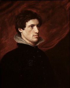 Porträtt av den engelske författaren Charles Lamb (1775-1834) Målning av William Hazlitt (1775-1830) 1800-talet sön. 76,2x62,2 cm London, National Portrait Gallery av William Hazlitt