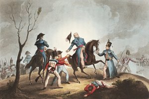 Sir John Moores död (1761-1809) 17 januari 1809, från 