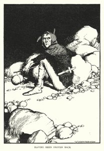 Efter att ha blivit tillbakakörd (litho) av William Heath Robinson