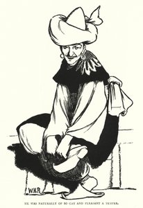 Han var naturligtvis av ett så glad och behagligt humör (gravyr) av William Heath Robinson