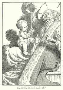 Ho, ho, ho, ho, hur glad är jag? (medlemmar) av William Heath Robinson