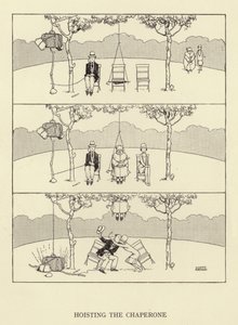 Att hissa ledaren av William Heath Robinson
