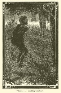 Illustration för Don Quijote (litho) av William Heath Robinson