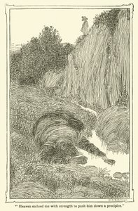 Illustration för Don Quijote (litho) av William Heath Robinson