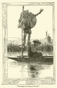 Illustration för Don Quijote (litho) av William Heath Robinson