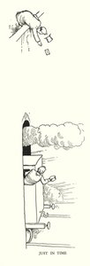 Illustration för Railway Ribaldry av W Heath Robinson (litho) av William Heath Robinson