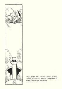 Illustration för Railway Ribaldry av W Heath Robinson (litho) av William Heath Robinson