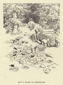 Bara en picknick på Whipsnade av William Heath Robinson
