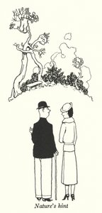 Naturens antydan (litho) av William Heath Robinson