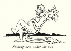 Inget nytt under solen (litho)