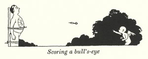 Göra ett öga (litho) av William Heath Robinson
