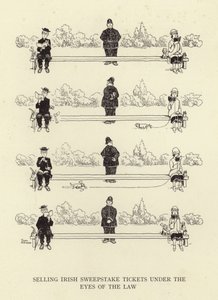 Försäljning av lotter till irländska lotterier i enlighet med lagen av William Heath Robinson