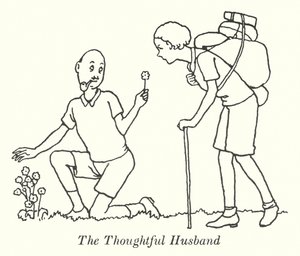Den omtänksamma maken (litho) av William Heath Robinson