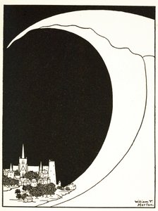 The Wave, från A Book of Images, pub. 1898 (gravyr) av William Heath Robinson
