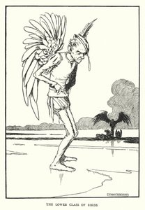 Den lägre klassen av fåglar (litho) av William Heath Robinson