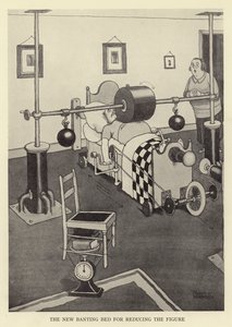 Den nya banting-sängen för att minska siffran av William Heath Robinson