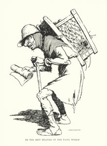 Till den mest älskade av faire kvinnorna (litho) av William Heath Robinson