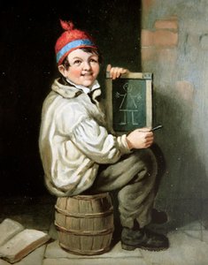 The Schoolboy (olja på duk)