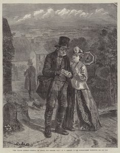 Village Postman, "Ingenting, tyvärr, i morse, fröken".