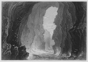Dunkerry Cave, County Antrim (gravyr)