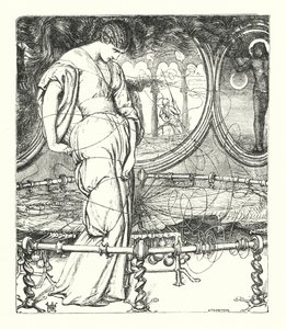 The Lady of Shalott (gravyr)