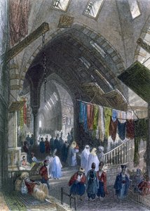 En scen i Tchartchi, ca 1850 av William Henry Bartlett